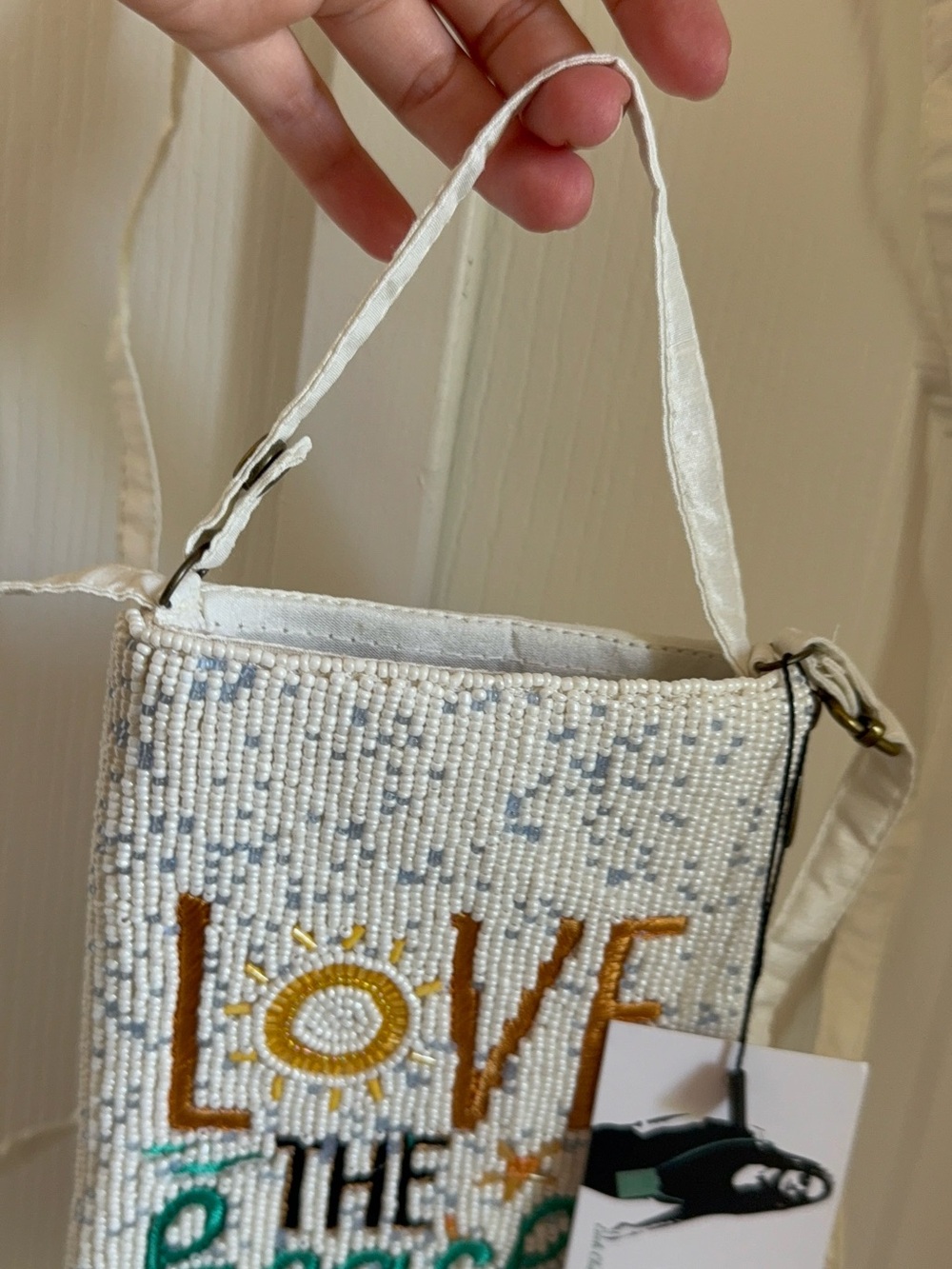BAMBOO Cream Travel Pouch - Picture 4 of 5